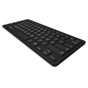 Russian keyboard stickers for Mac (Apple) transparent in  light-blue