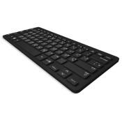 Autocollants clavier russe pour Mac, Apple, feuilleté et transparente, blanc