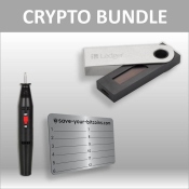 Bundle: Ledger Nano S + 1x Seed Placa de metal incl. grabador