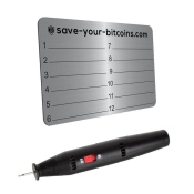 Bundle: Ledger Nano S + 1x Seed Placa de metal incl. grabador
