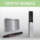 Bundle: Ledger Nano X + 1x private key metal plate incl. engraver