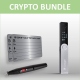 Bundle: Ledger Nano X + 2x Private Key Placas de metal incl. grabador