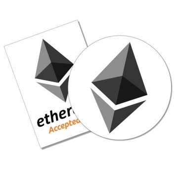 Calcomanía Ethereum