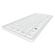Autocollants clavier russe universel 5 x 6 mm, Rouge