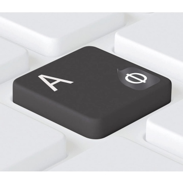 Etiquetas adhesivas rusasuniversal 5 x 6 mm  transparentes, Blanco